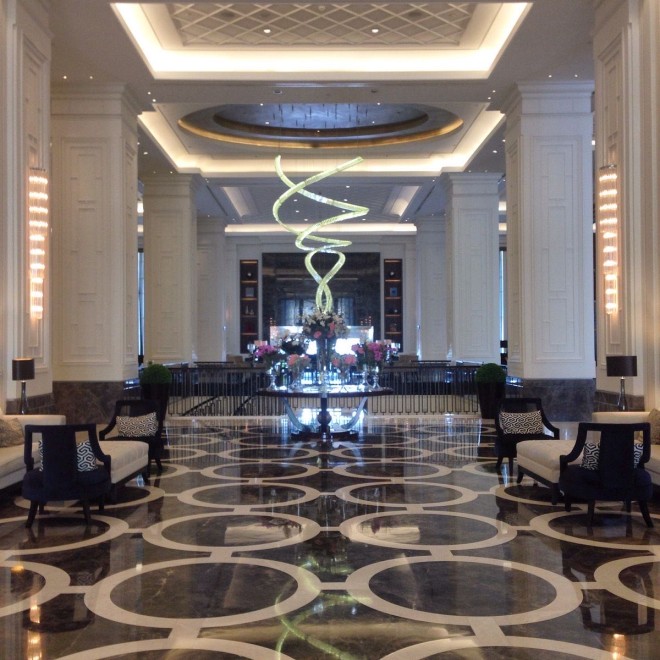 Photo of a Hotel Reception in China