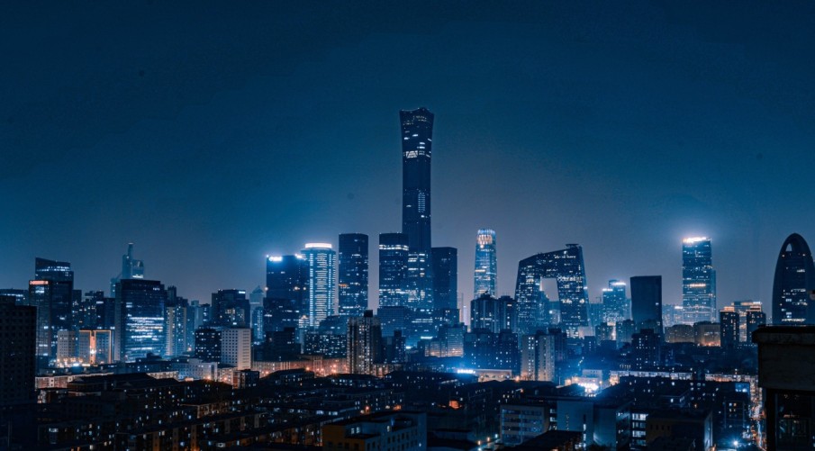 Quartier des affaires de Pékin